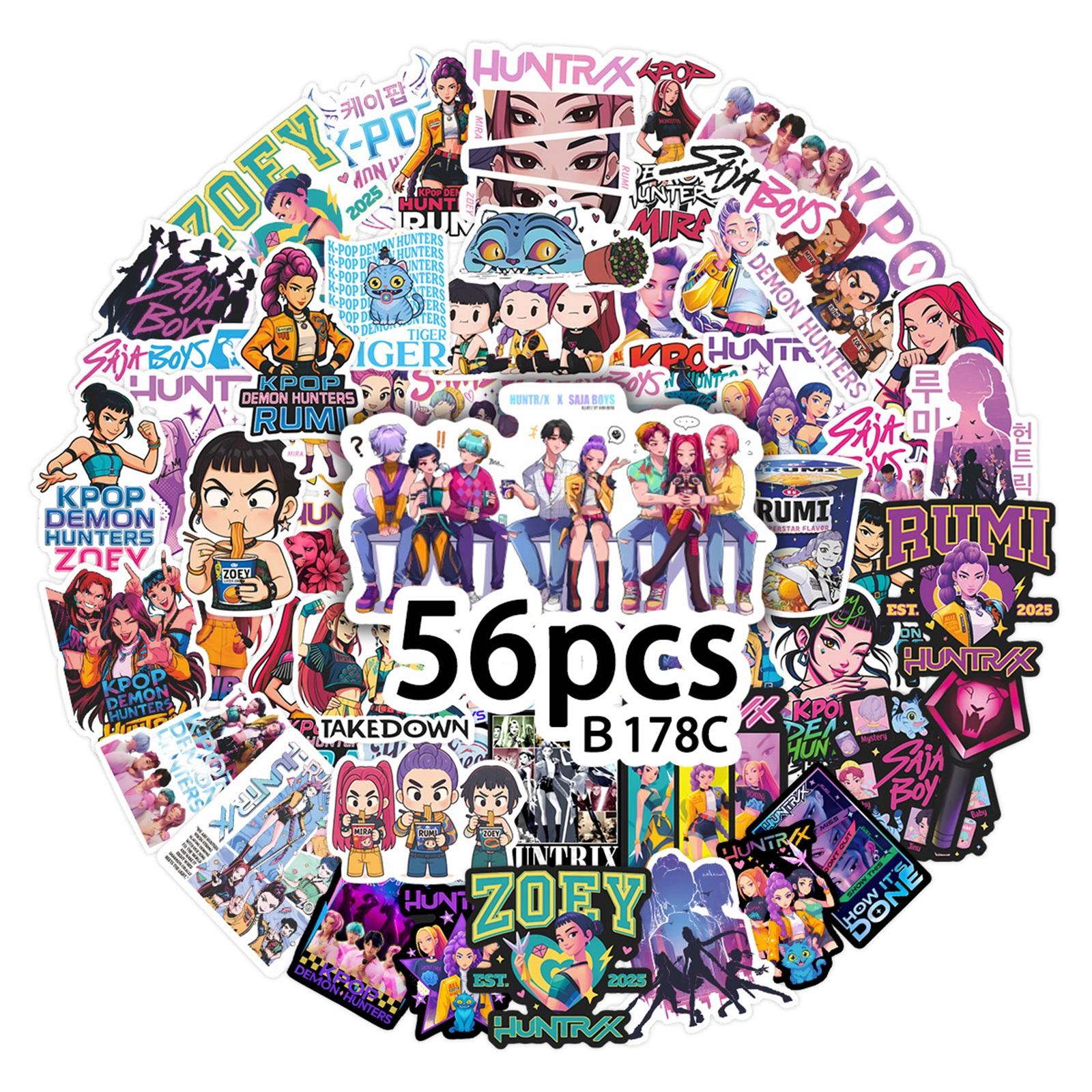 

Cartoon Cute Creative Stickers Stationery Notebook DIY Decorative Stickers One Size