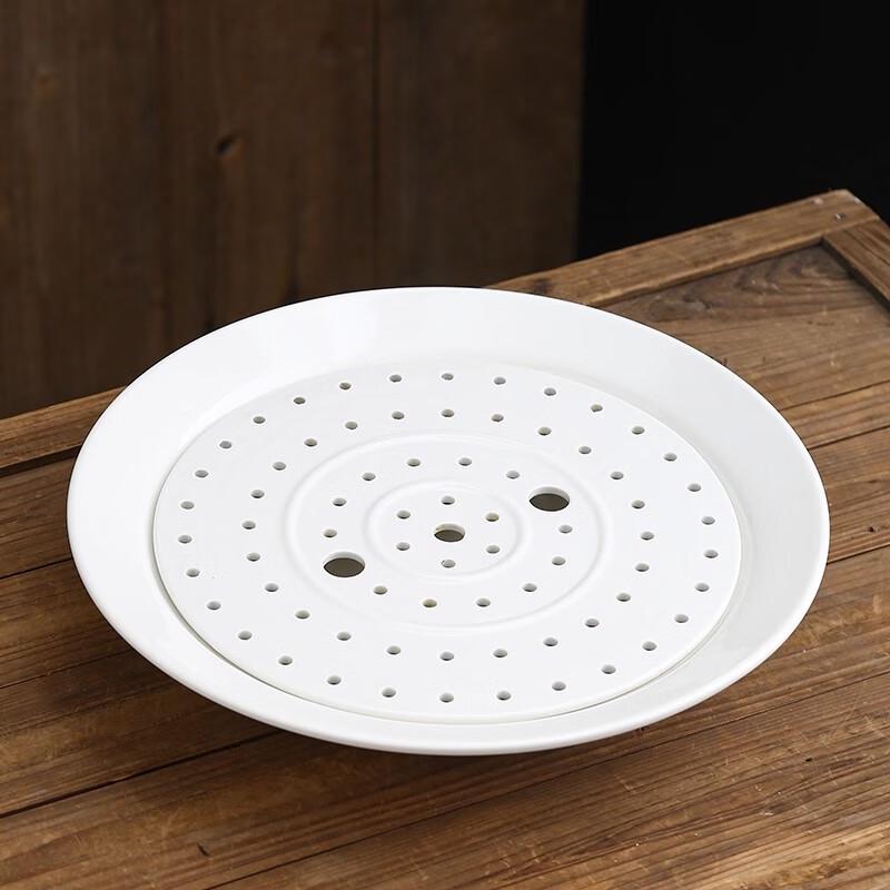 DeOu Starlight Ceramic Double-Layer Plate