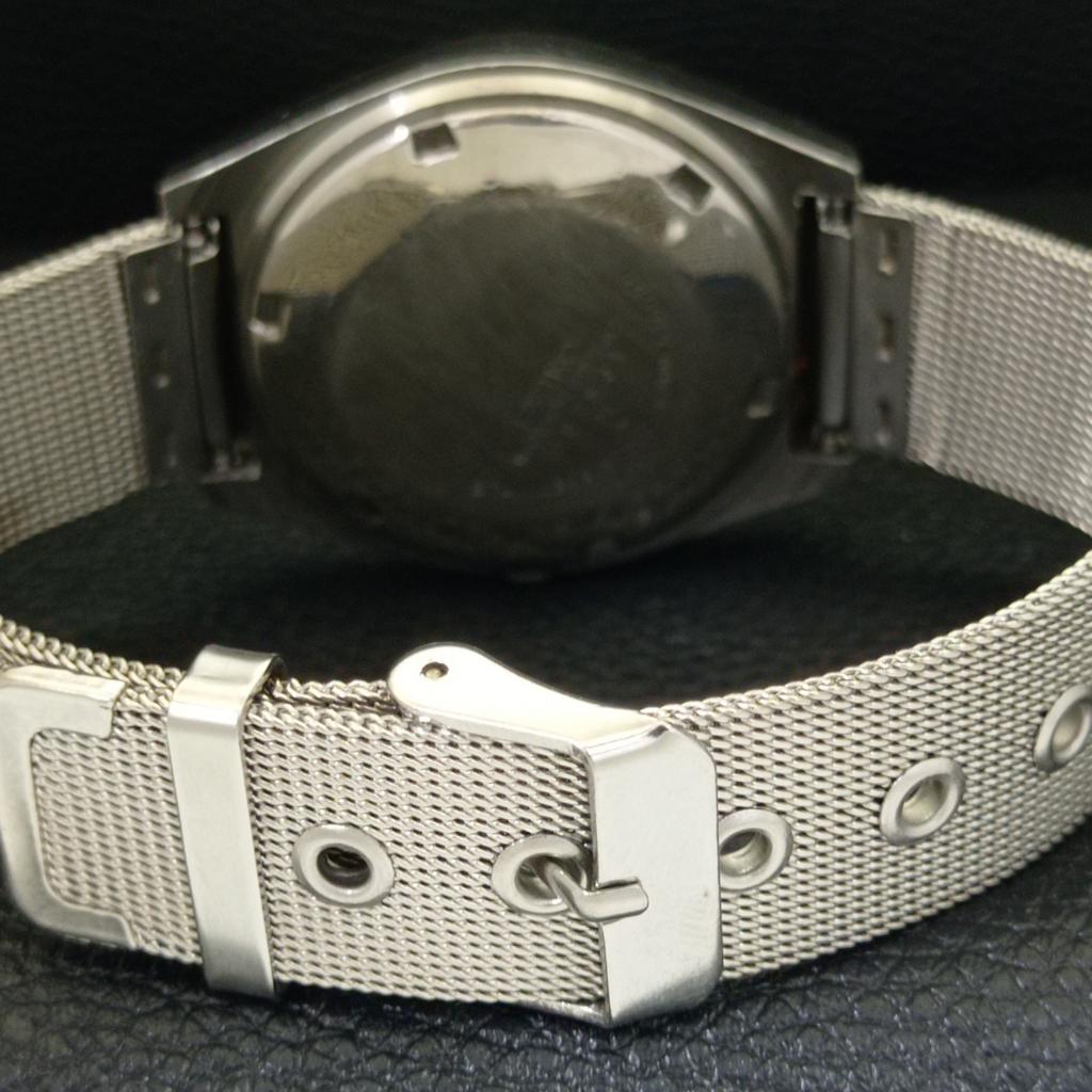 JAPAN VINTAGE SEIKO AUTOMATIC 6309A MENS SILVER COLOR DIAL WATCH A500837-5 R154-a500837