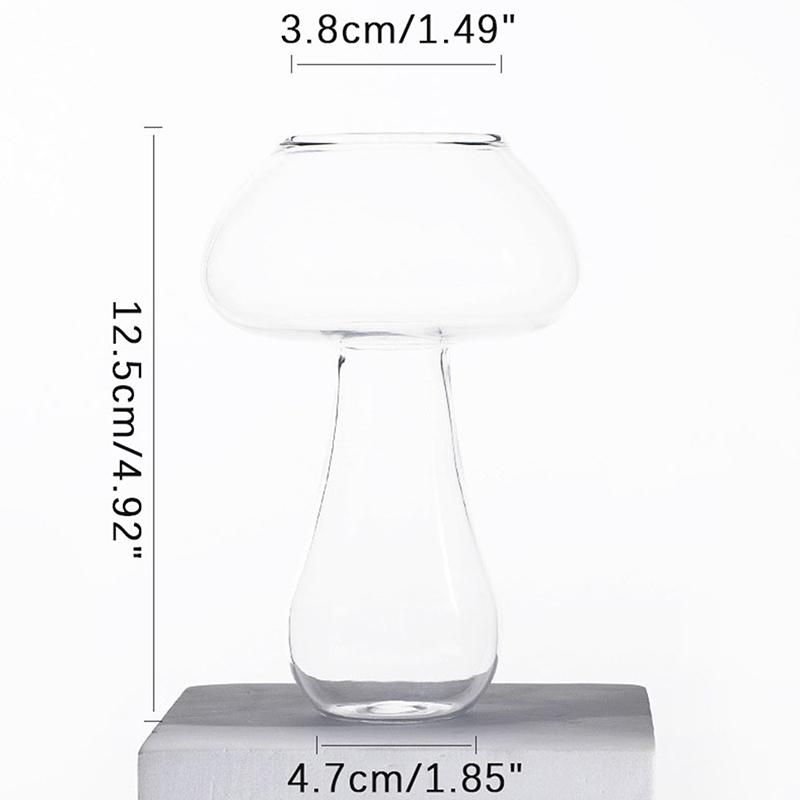 Søt soppcocktailglass 260 ml kopp til drinker Øl Kreativt klart vinglass
