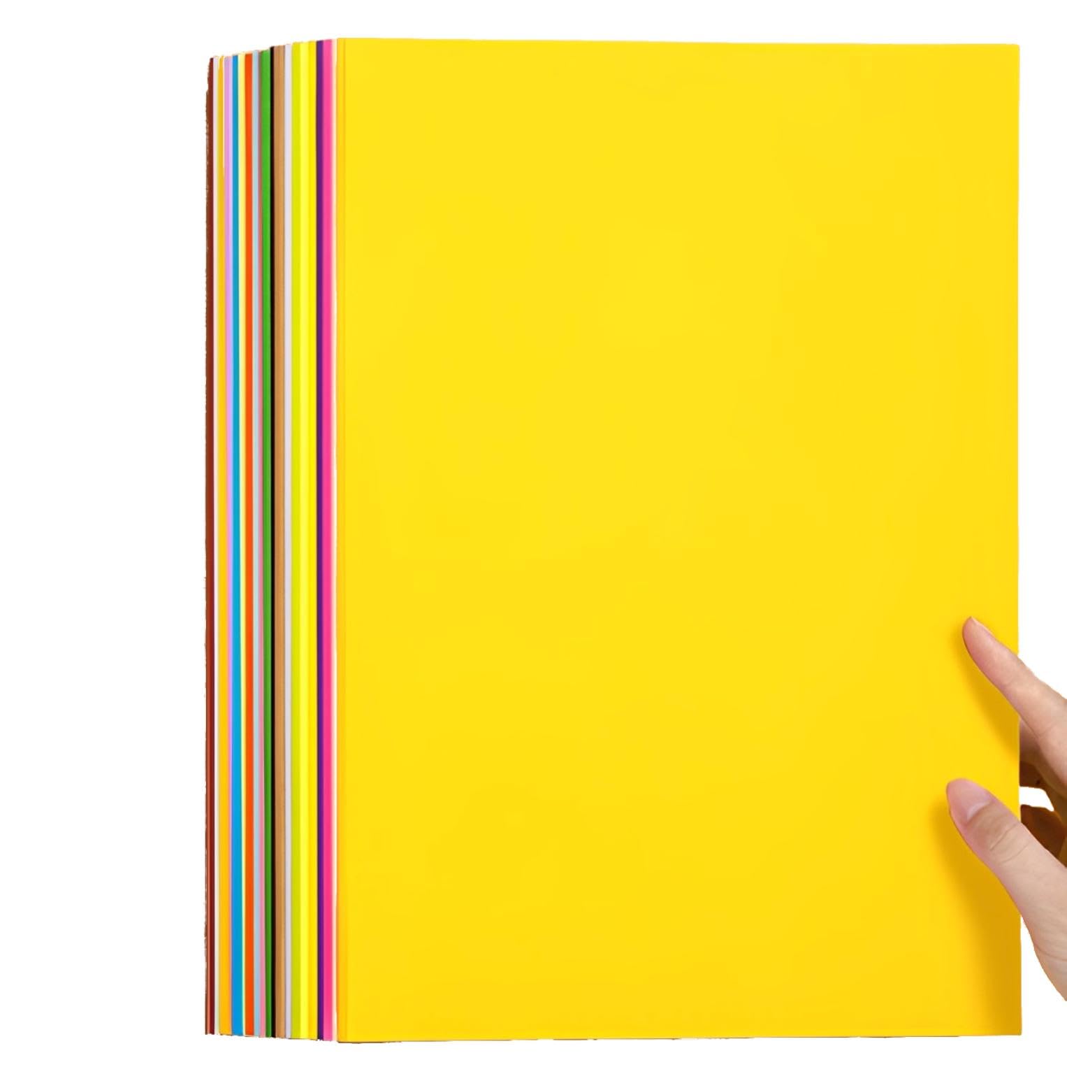 

fogman Origami Large Same Large 20 200 Sheets x 21 Paper, Size, Double-Sided, Color, Crafts, Capacity, Colors, (29.7 (A4 Size))