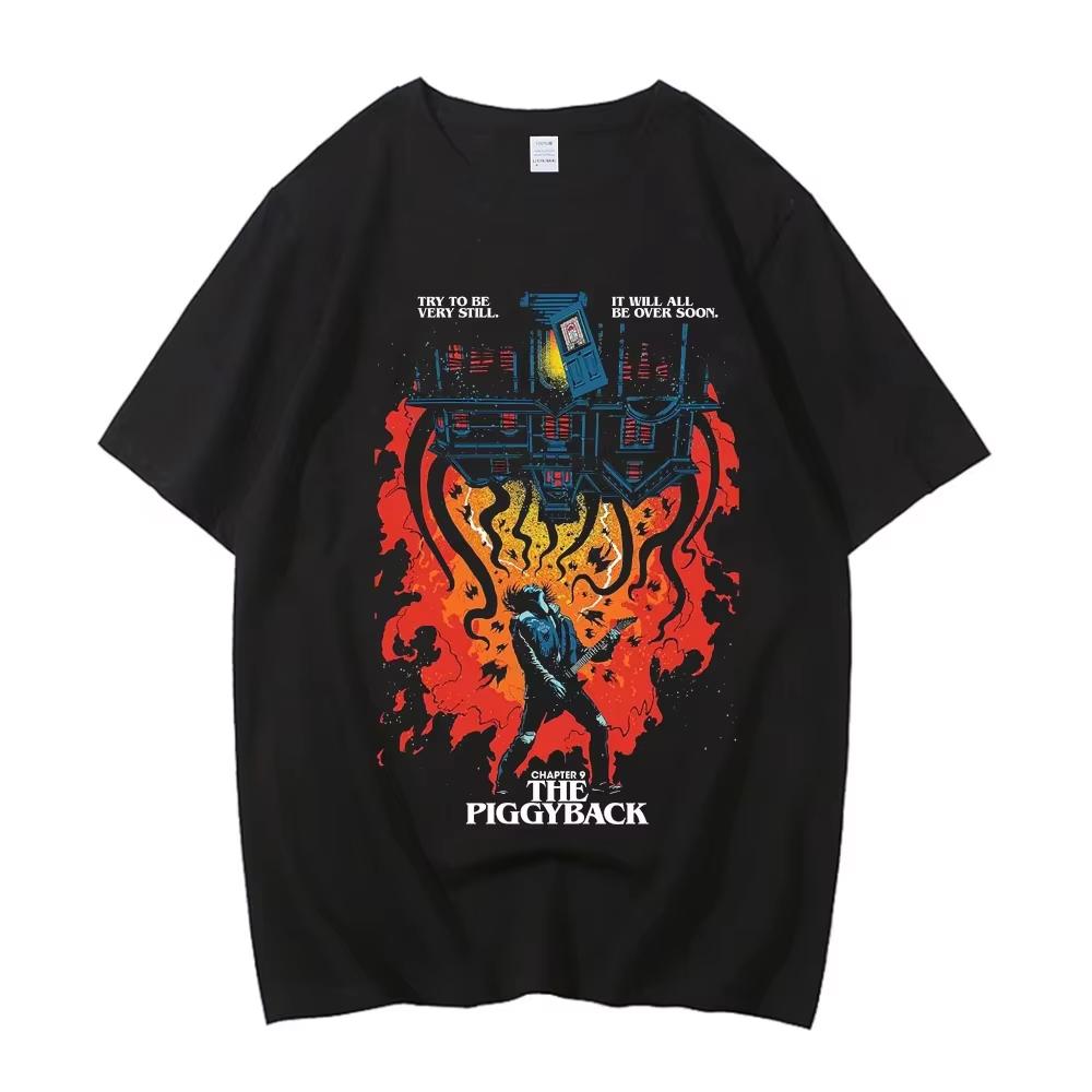 Tv Series Eddie Munson The Demogorgon 2026 New Bestseller Unisexs Cotton Y2k Graphic Hawaiian Luxury Shirt Unisex Summer Tshirt