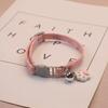 Niedliches Halsband für Haustiere mit Glocke für kleine Hunde, Welpen, Kätzchen, Sachen, Zubehör, verstellbares Katzenhalsband mit Pfotenabdruck und Sicherheitsverschluss