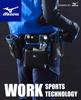 Mizuno WORK Safety Durable Supportive Sports Assorted Sizes cm Men's Socks, 3-Pair/6-Pair Set, Fit, Quick-Drying, Design, Socks, 681450, C, 24.0-26.0