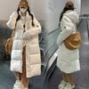 Thickened bread clothes, down cotton-padded clothes, women's loose medium and long winter coats, and new cotton-padded jackets.