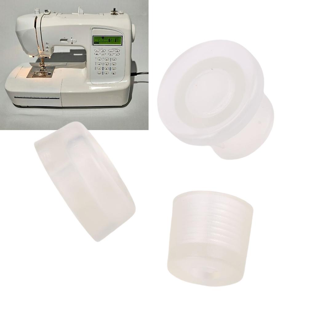 3 Pcs Sewing Machine Bed Cushion Feet Fit for   1105 1107 1116 1120 1130 Sewing Machine Reduce Noise Vibration Non Slip Feet Pad