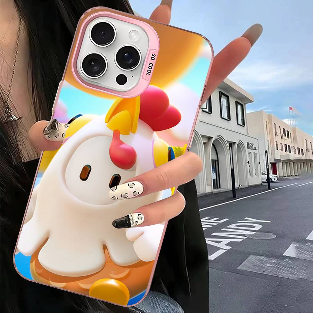 F-Fall G-Guys Game Phone Case For iPhone 17 16 15 14 13 MAX Matte Shockproof Back Anti Fall Matte Cover