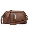 Waterproof Commute Shoulder Bag PU Leather Messenger Bag Portable Crossbody Bag  Students