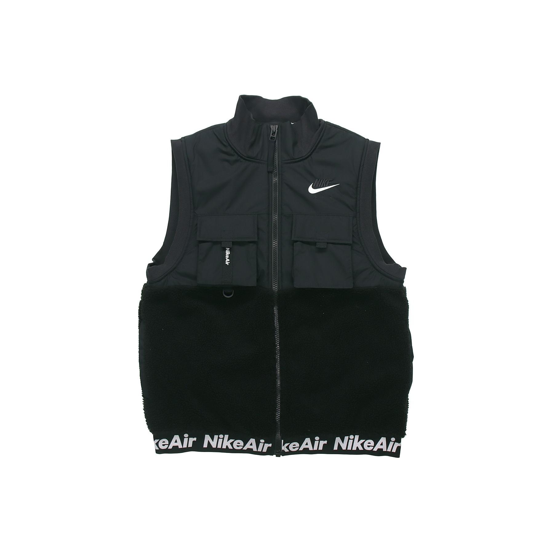 

Nike Synthetic-Fill Fleece-Lined Warm Sleeveless Sports Vest Men Vests CU4175-010 S