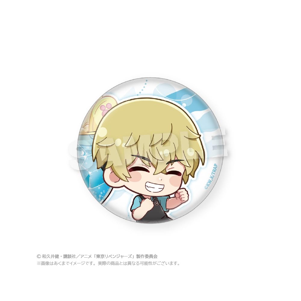 Tokyo Revengers Trading Mini Character Badge Cream Soda box ver. 9-piece