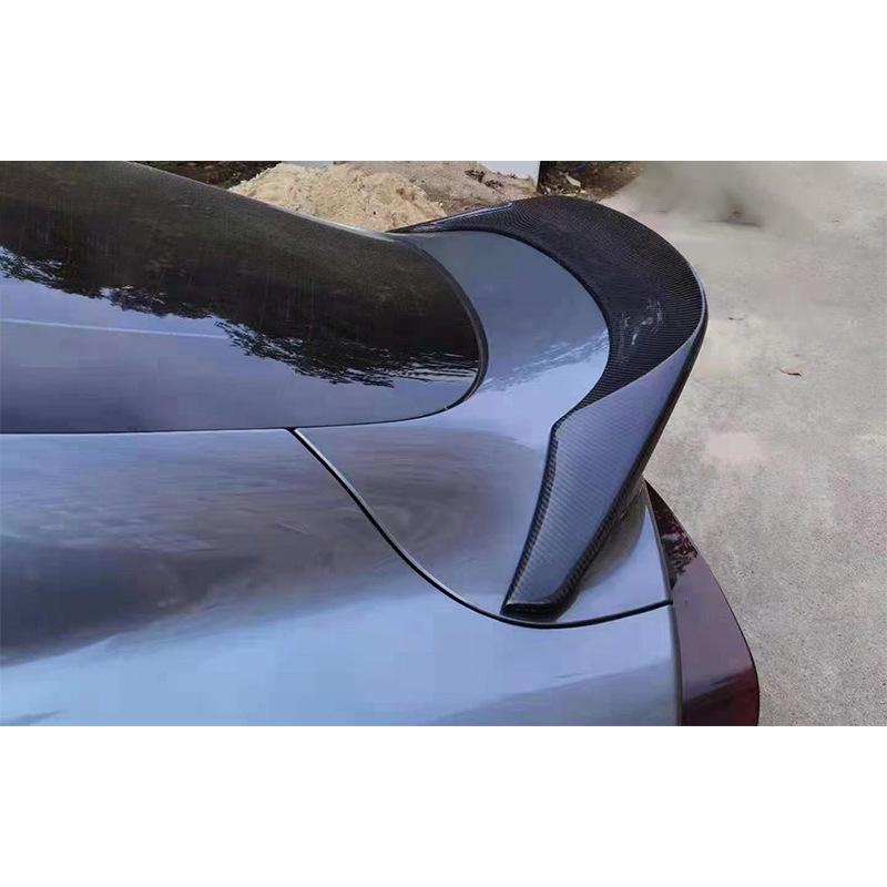 2019-IN Toyota Supra A90 Bull Demon King TRD Style Carbon Fiber Rear Wing Deflector