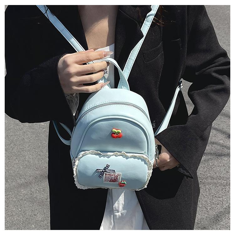 Backpack Women's Fashion Versatile Niche Design Student School Bag Cute Casual Lightweight Travel Backpack