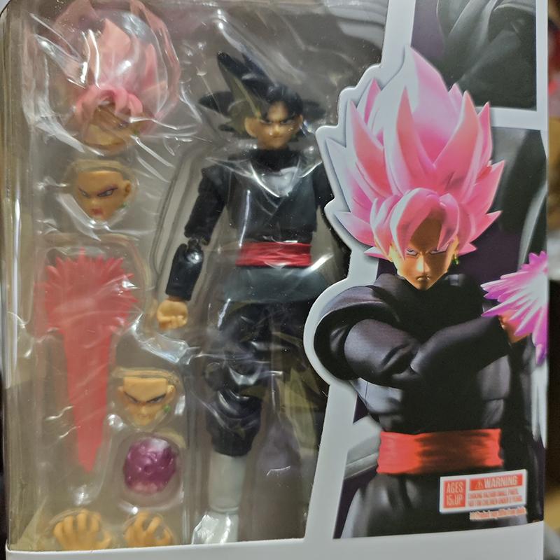 Wukong Assembled Zamasu Action Black Wukong Super Saiyan Animation Action Doll Ornaments Model Collection Gifts