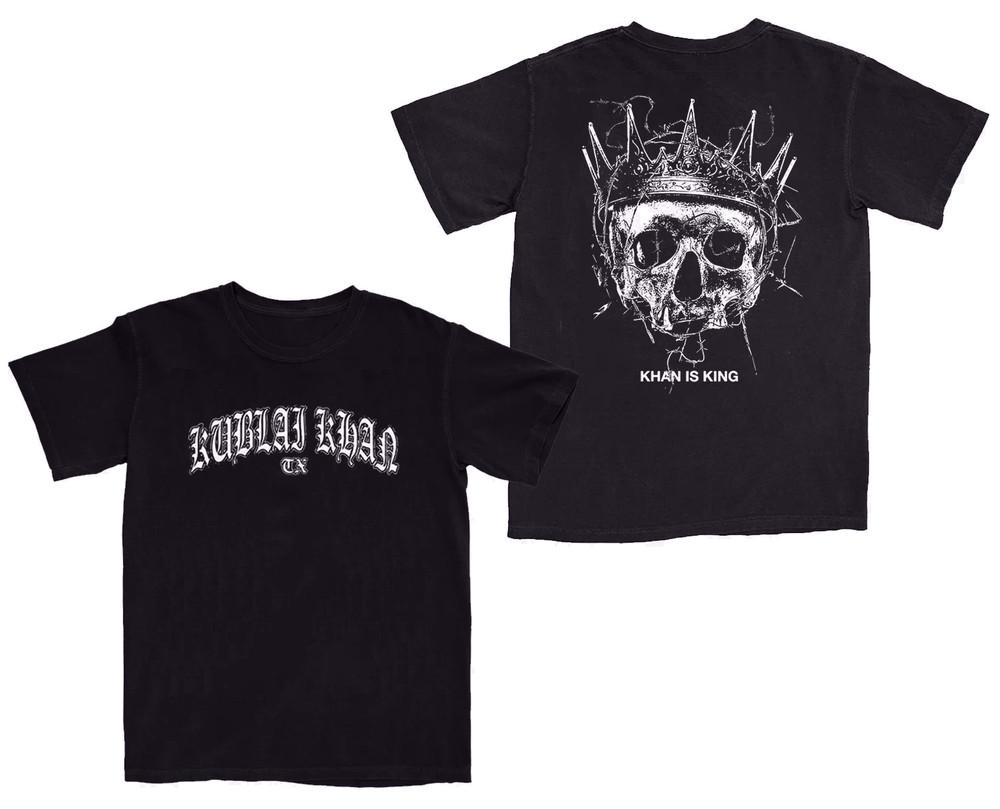 Kublai Khan TX Shirt Khan Is King T-Shirt Short Sleeve Unisex Gift for Fan S-5XL Unisex T-Shirt M