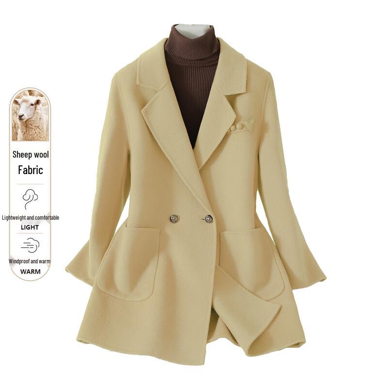 KAISER Women s 100% Wool Double-Faced Suit Coat L