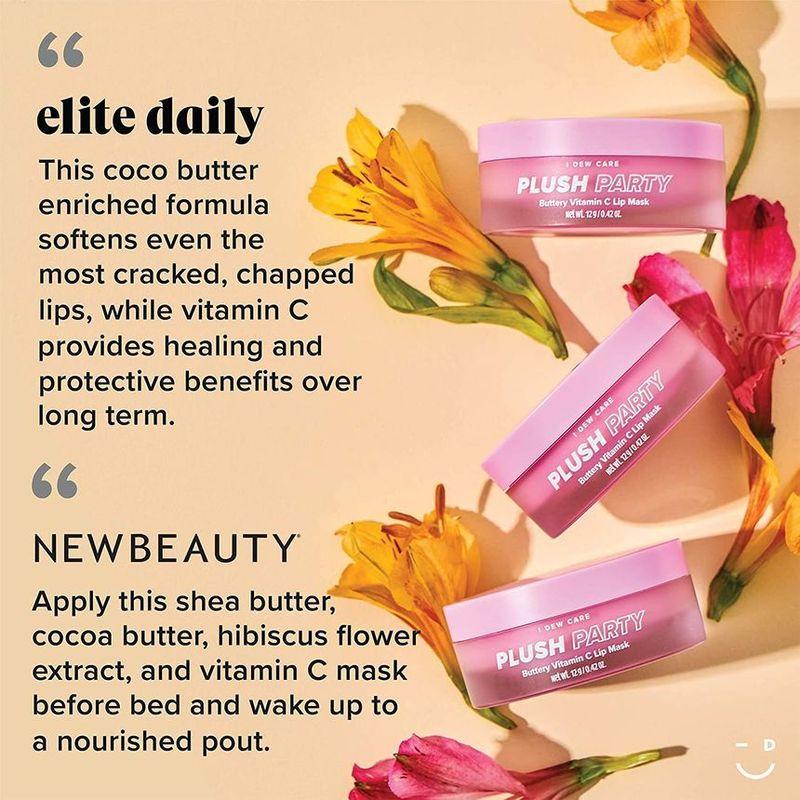 I DEW CARE - Plush Party Buttery Vitamin C Lip Mask