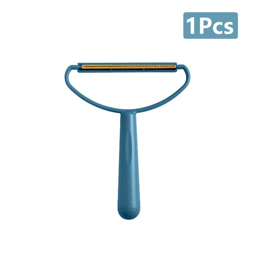 

Ручной инструмент для удаления волос ковер шерсть пальто одежда бритва щетка инструмент пальто двухсторонний инструмент для удаления волос мяч вязальный инструмент синий