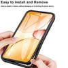For Realme C85 Pro 4G Case Acrylic + TPU Clear Phone Cover with PET Screen Film