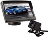 Color Monitor and Backup Camera CCD Camera with Selectable Normal or Mirrored Guideline IP67 Waterproof Rating 5-inch Set, Ultra-compact 170-degree