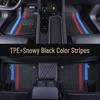 Eco-friendly, odorless, non-slip, wear-resistant TPE car mats for Zeekr 01, fully enclosed and integrated molding.