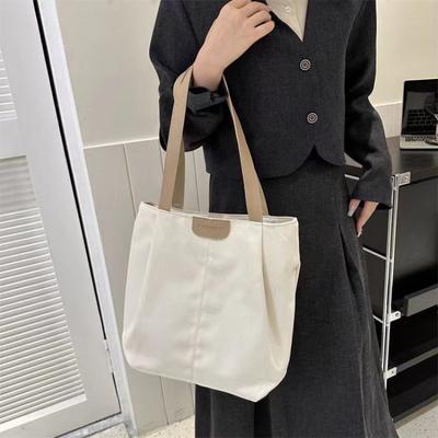 Mode Pendler Tasche mit großer Kapazität Damen Sommer neue Handtasche Canvas Make-up Tragetasche