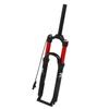 27.5in Mountain Bike Front Forks Shock Absorber Bicycle Front Fork Dual Air Chamber Damping Remote Lockout Straight
