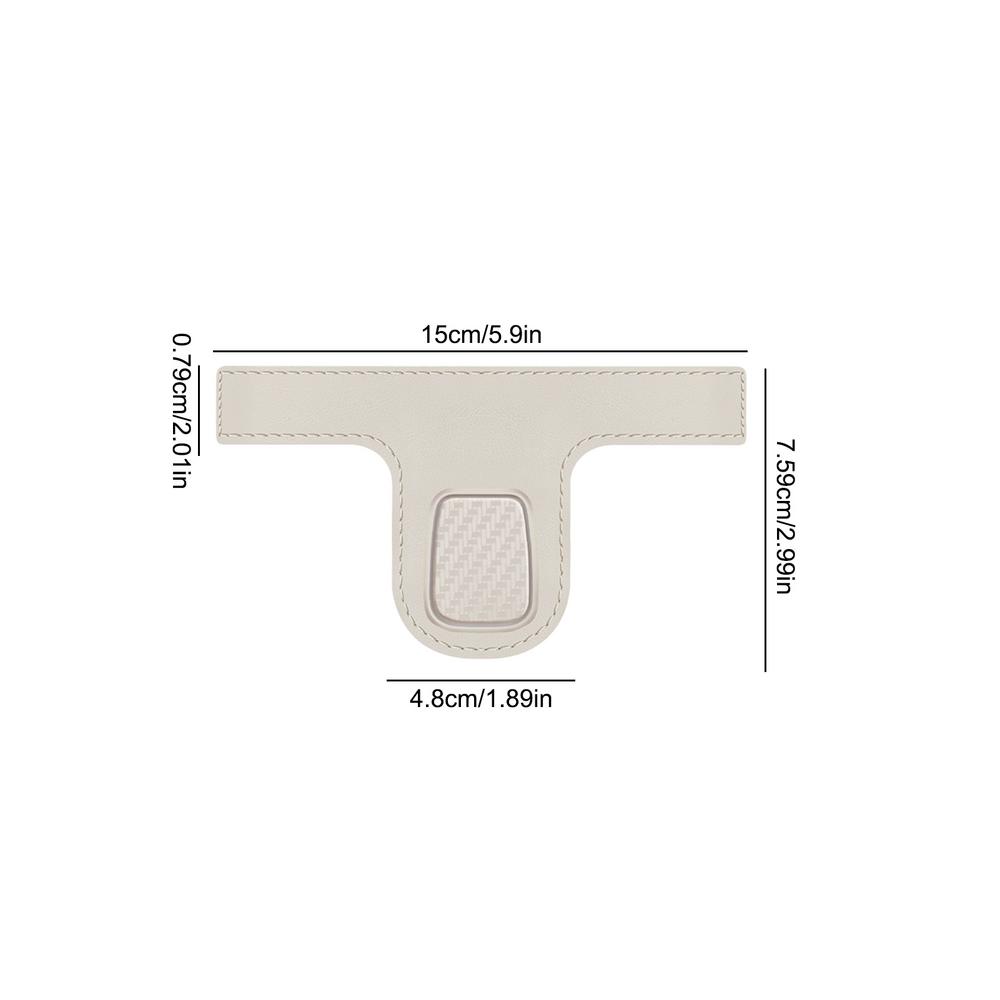 Car Seat Hanger Storage Sturdy Holder Hooks Stylish Pu Leather Car Seat Organizer Hooks Vehicle Organizer Accessory Organizer