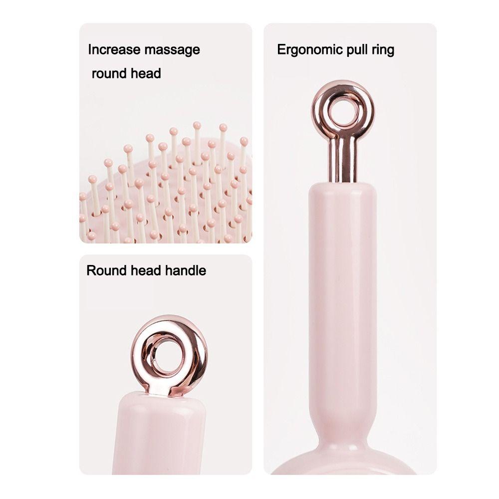 Anti-static Magic Retractable Comb Self Cleaning Massage Hair Brush Hairdressing Hairstyling Tools