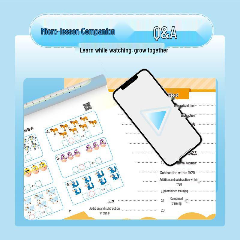 Math Transition Workbook: Ten-Frame & Equal Ten Methods for Pre-K to Primary