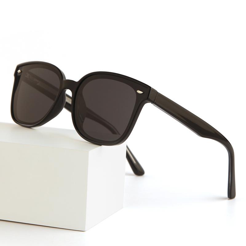 Daily Shade Versatile Pin Box Sunglasses Women's Fashion Trend Polarized Light Anti-UV Sunglasses Men