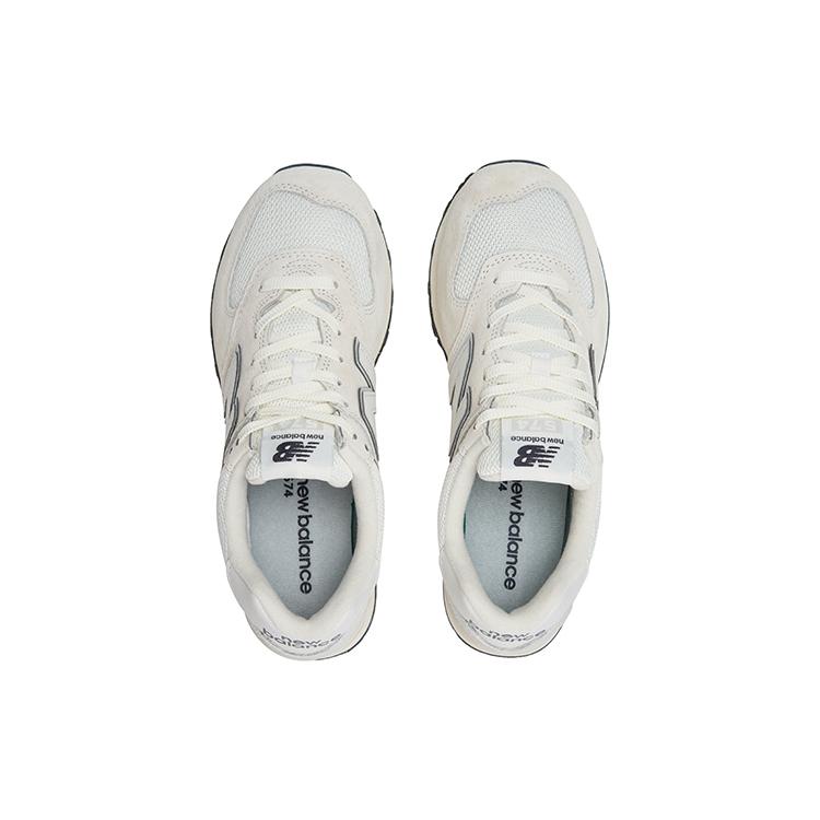 Neu New Balance 574 Off White Grau U574LS2