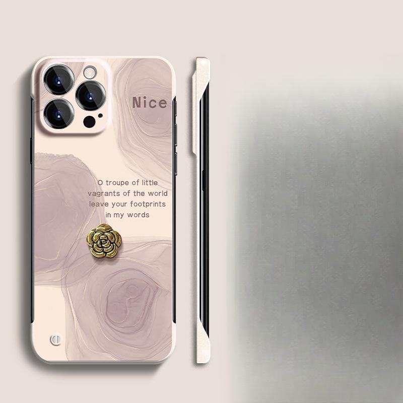 

Подставка для куклы Камелии Подходит для чехла для мобильного телефона Apple 13 14PROMAX Безрамочный 12 Ультратонкий Ощущение голого металла Защита от падения Redmi K40/K40 Pro