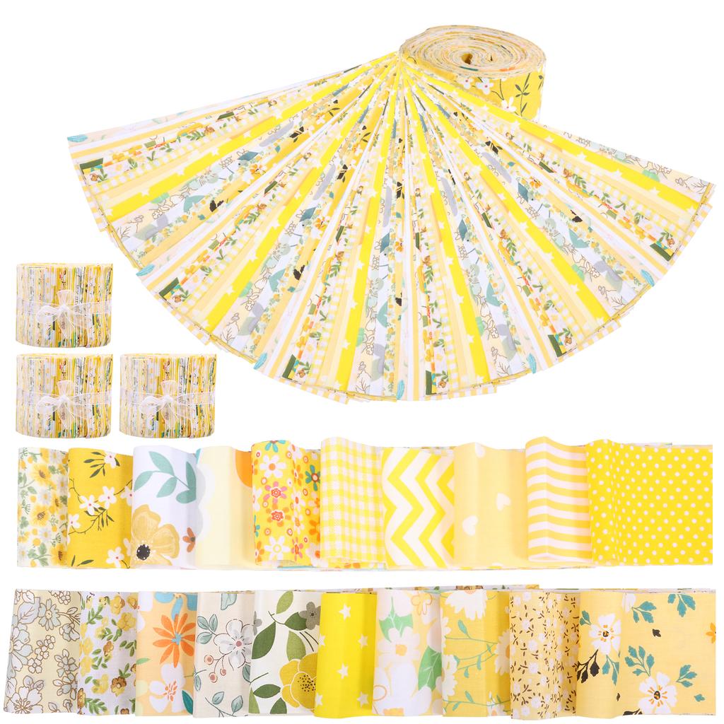 Bawełniany Roll Up Galaretkowy Bawełniana Tkanina Paski do Quiltingu Patchwork Rzemiosło Bawełniana Tkanina do Quiltingu na Atchwork Szycie DIY Rzemiosło Dekoracja