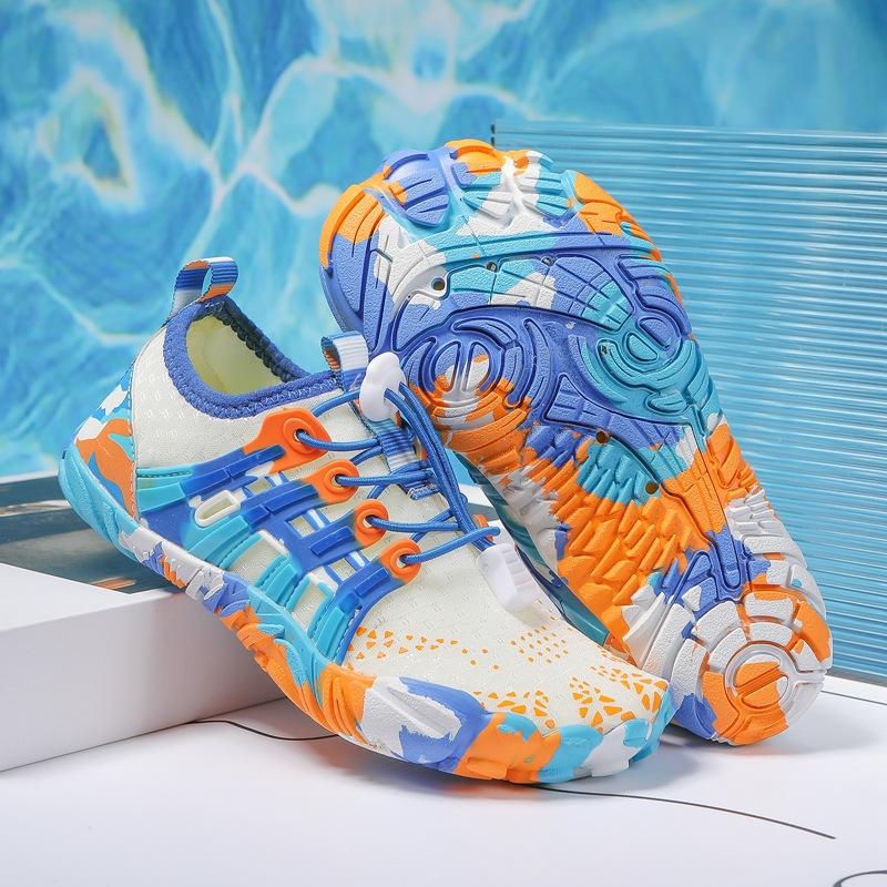 Wasserschuhe für Damen und Herren, Barfuß-Strandschuhe, Aqua-Schwimmschuhe, atmungsaktiv, schnelltrocknend, Aquasocken für Pool, Boot, Surfen, Wandern, Yoga, Angeln, Kajakfahren