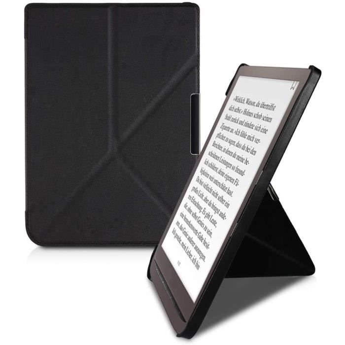 Housse Coque - Vivlio - InkPad 3 - Noir - Support - Sommeil Réveil Automatique