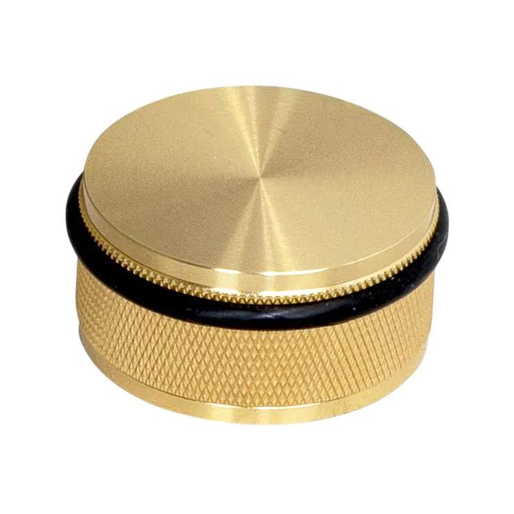 Modern Stainless Steel Knurled Magnetic Door