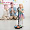 Kids' Microphone & Stand Set with Adjustable Height, Lights, Echo & Speaker