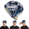 Funny Scottie Eye Scottish Terrier Dog Unisex Adult Beanies Caps Knitting Bonnet Hat Warm Fashion Autumn Winter Skullies Hats
