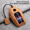 Car Key Cover for Bmw X3 G01 G31 X5 G05 X4 G02 G30 G32 I8 X7 M5X F20 Leather Car Key Case Cover