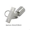 Deck Hinges Slide Cap Accessory Fits 22mm/25mm Tube Easily Install Replace Parts for Boat Yach