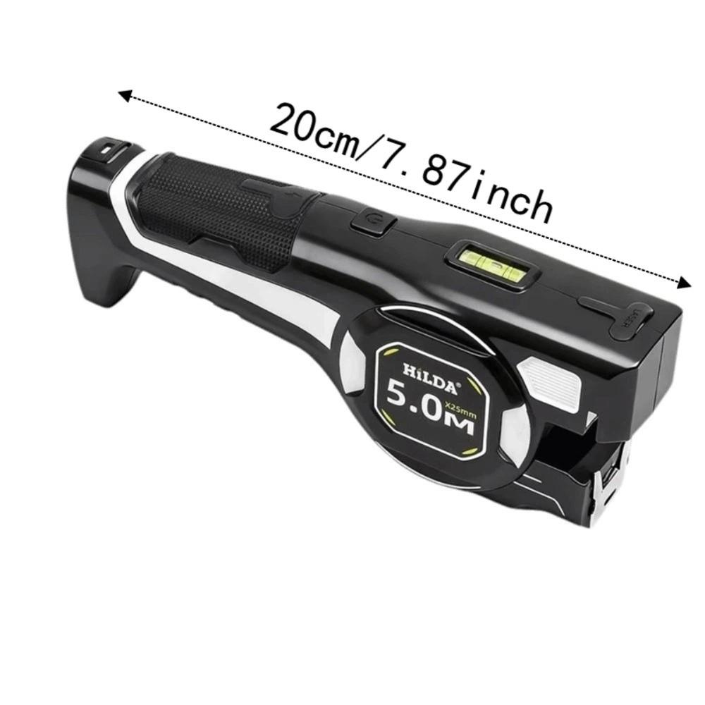 Rechargeable Laser Tape Measure Sturdy Construction Laser Rangefinder  For Builder