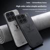 For Xiaomi 15 Case Deer Pattern Cloth Texture PU Leather Hybrid Phone Cover