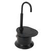 Single Tube Coffee Pot 1 Cup 50ML Aluminum Alloy Single Spout Stovetop Coffee Maker for Camping Outdoor Travel Black