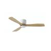 Nordic Minimalist Variable Frequency Fan Living Room Bedroom Solid Wood Ceiling Fan Creative Villa Hotel Decoration Fan