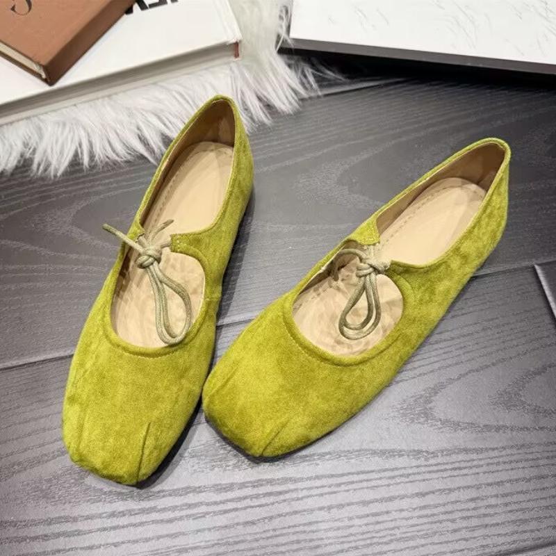 Fashion Women Square Toe Flats Loafers Shoes Fashion New Summer Sandals 2025 Elegant Trend Woman Sneakers Walking Lace Up Mujer Zapatos