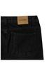 Too Much Tax Denim Mini Skirt (Black)