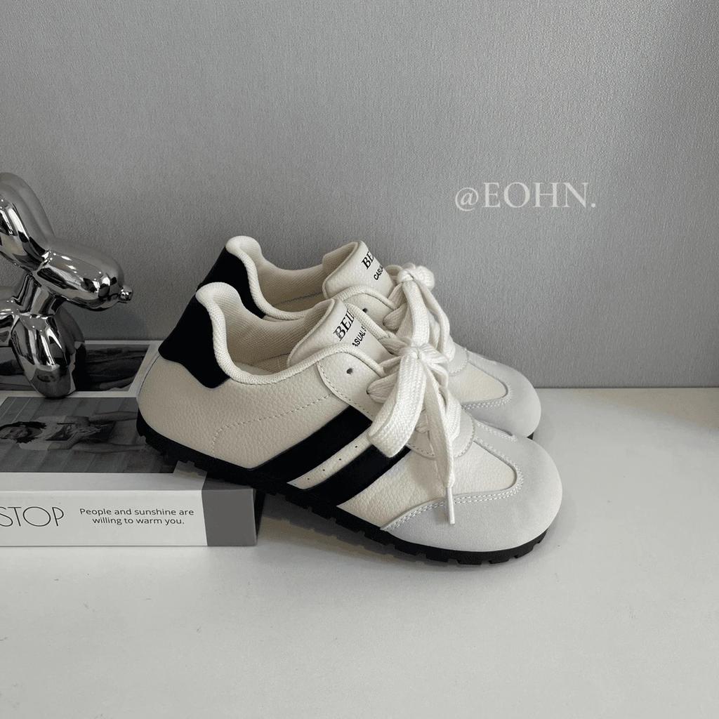 Soft-soled retro fashion casual shoes children's spring new versatile low-top