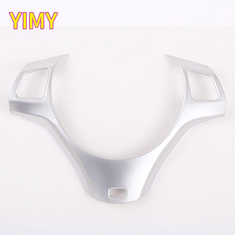 ABS Plastic Car Steering Wheel Button Decoration Frame Trim Suitable for BMW 1 3 Series X1 E82 E84 E87 E90 E92 E93 2004-2012