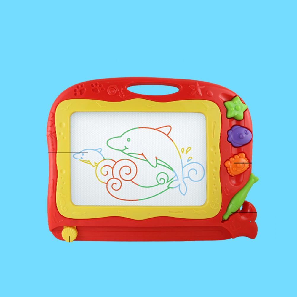 Magnetic Drawing Board Plastic Colorful Erasable Drawing Board for Kid Child Girl Boy (Random Delive