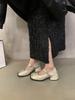 Mary Jane French Xiaoxiangfeng High Heels 2025 Autumn and Winter New High-end Evening Single Shoes Fashionable Small Leather Shoes